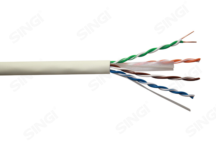 超六类4对非屏蔽低烟无卤网络线 UTP型